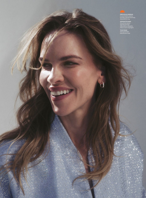Hilary Swank in Women’s Health Magazine, Spring 2025 3