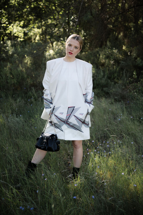 Jella Haase in Louis Vuitton for Vogue Germany, May 2025 10