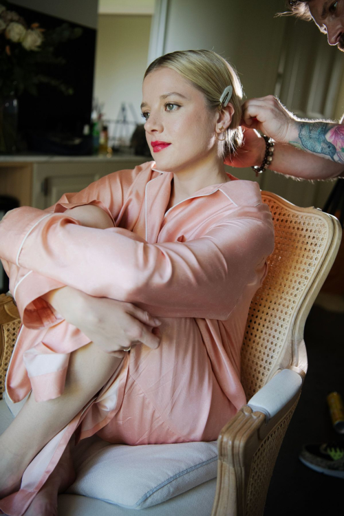 Jella Haase in Louis Vuitton for Vogue Germany, May 2025 12