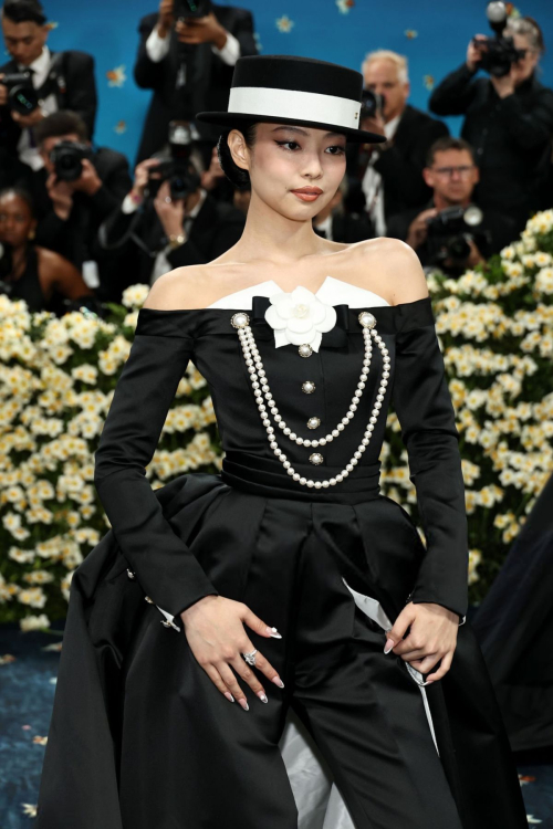 Jennie at 2025 Met Gala Celebrating Superfine, May 2025