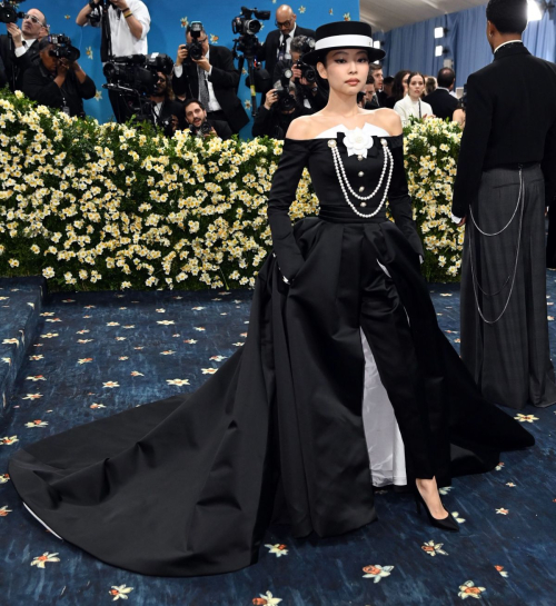 Jennie at 2025 Met Gala Celebrating Superfine, May 2025 5