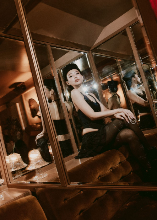 Jennie Kim at Ayo Edebiri’s Met Gala Bash, May 2025