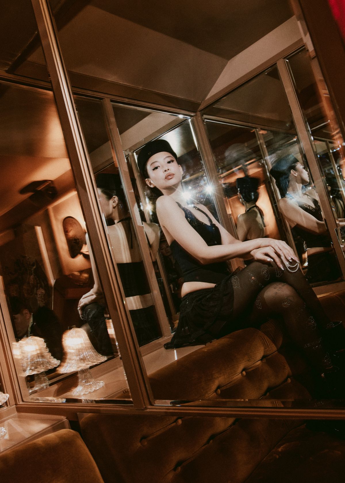 Jennie Kim at Ayo Edebiri’s Met Gala Bash, May 2025