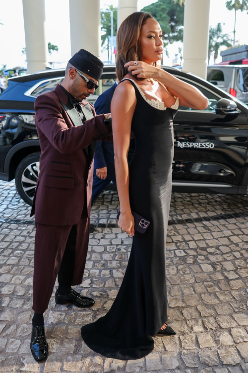 Joan Smalls at Martinez Hotel Cannes Visit, May 2025 5