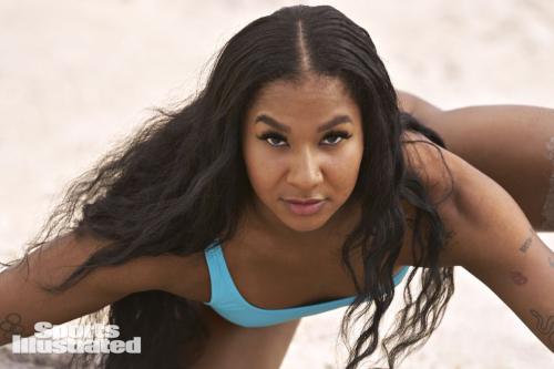 Jordan Chiles for Sports Illustrated Swim Spread, May 2025 10