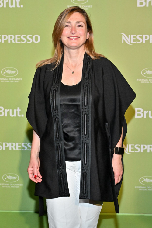 Julie Gayet at Nespresso Brut Party Cannes, May 2025 1