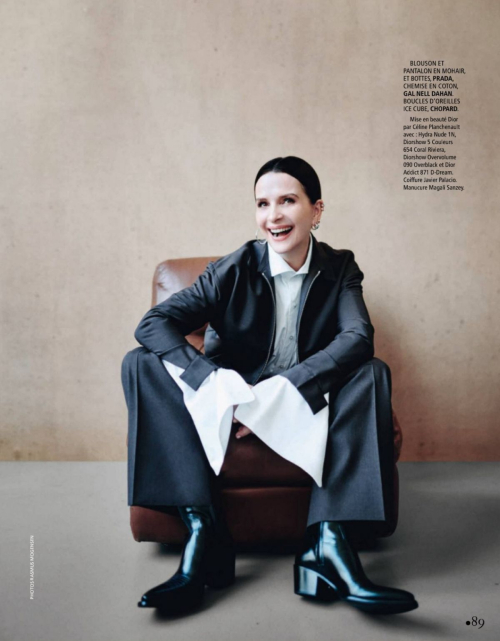 Juliette Binoche in Madame Figaro, May 2025 1