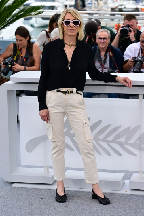 Kim Gordon at Chronology of Water Photocall, May 2025