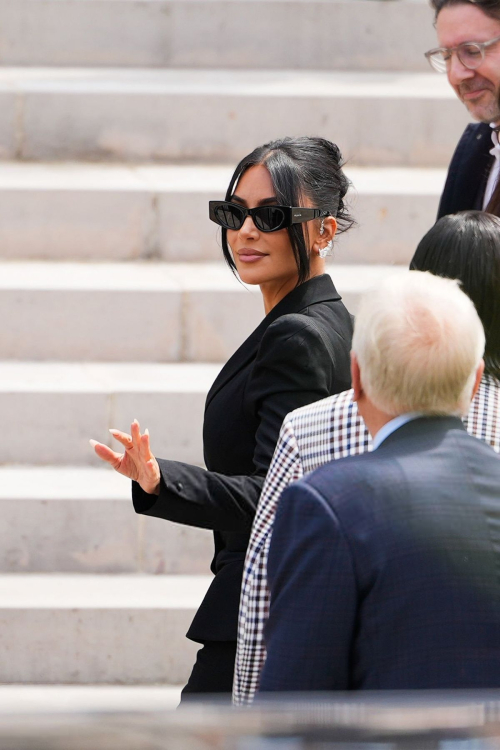 Kim Kardashian at Court of Justice in Paris, May 2025