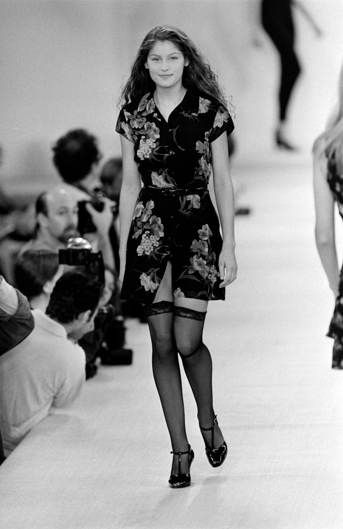 Laetitia Casta at Ralph Lauren Runway Show, November 1995