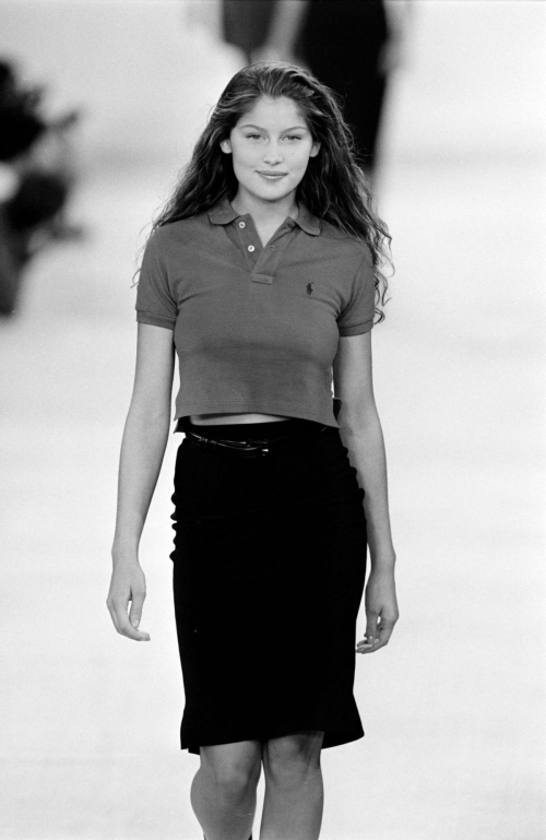 Laetitia Casta at Ralph Lauren Runway Show, November 1995 8