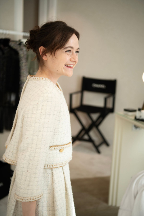 Lena Urzendowsky for Vogue Germany at Cannes, May 2025 6