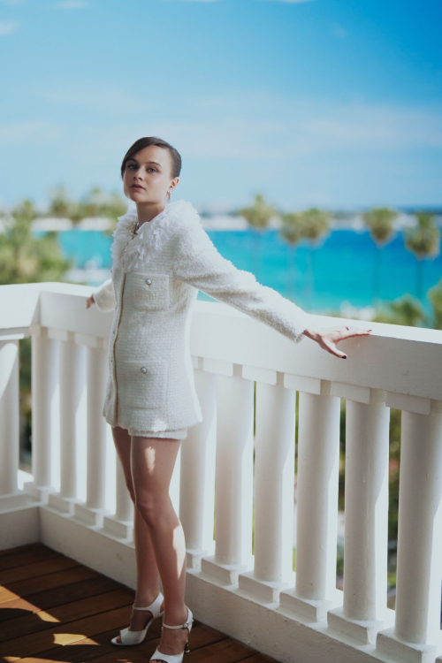 Lena Urzendowsky for Vogue Germany Cannes, May 2025