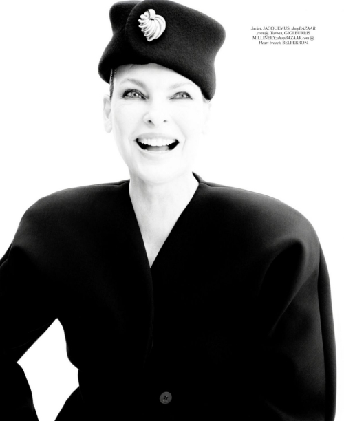 Linda Evangelista in Harper