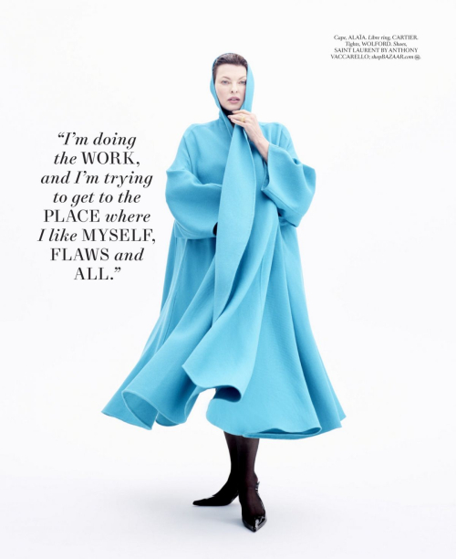 Linda Evangelista in Harper