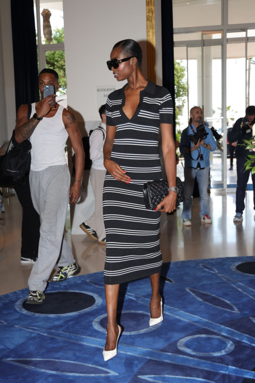 Maria Borges Leaves Martinez Hotel Cannes, May 2025 5