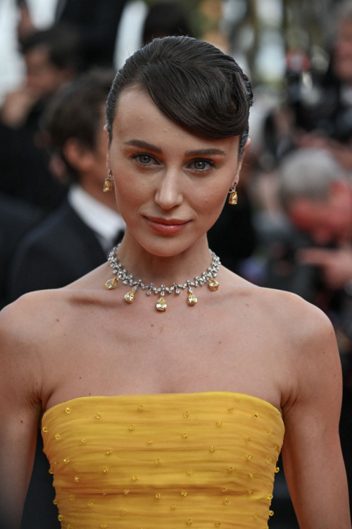 Mary Leest at Phoenician Scheme Cannes Premiere, May 2025