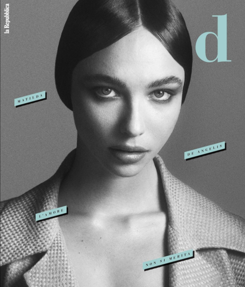 Matilda De Angelis for D La Repubblica Magazine, May 2025