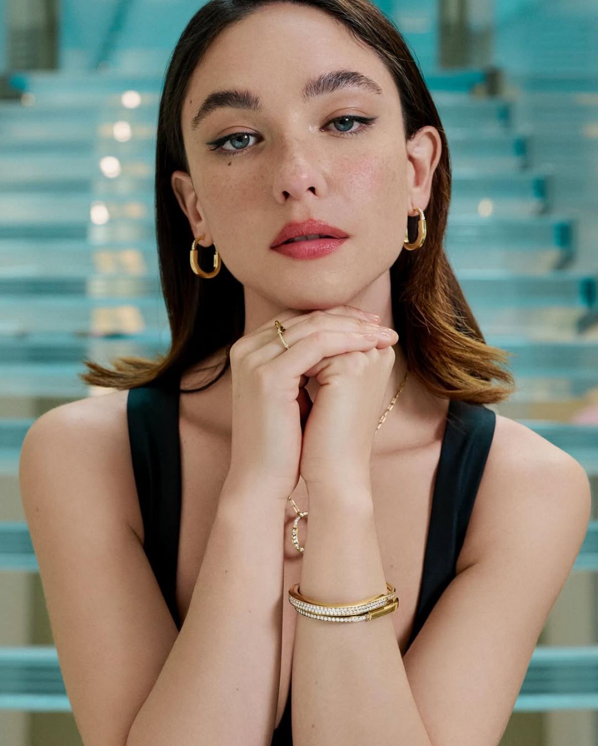 Matilda De Angelis for Tiffany and Co., May 2025