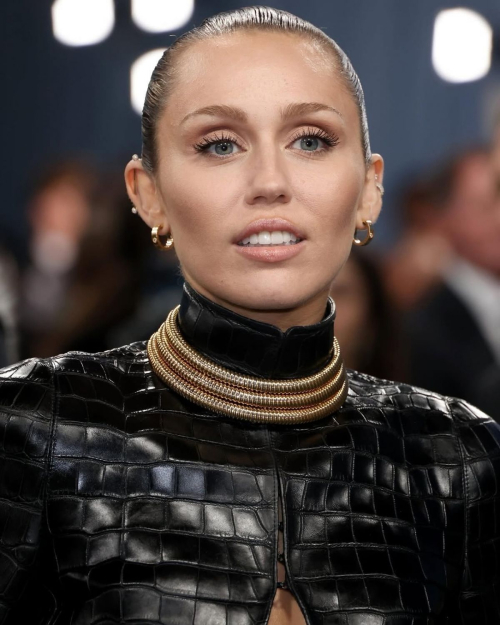 Miley Cyrus at 2025 Met Gala Celebrating Superfine, May 2025 4