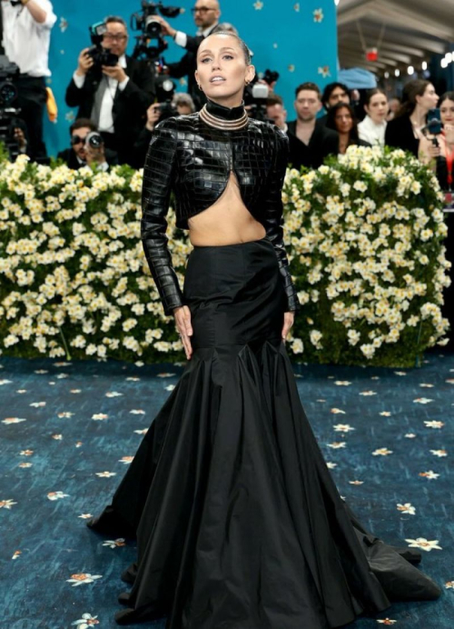 Miley Cyrus at 2025 Met Gala Celebrating Superfine, May 2025 5