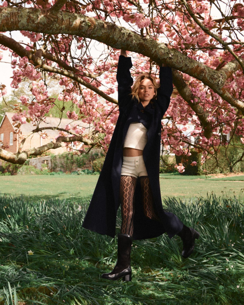 Milly Alcock for Elle Australia feature, June 2025 1