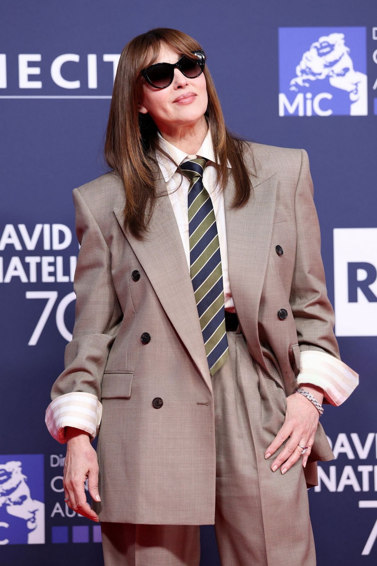 Monica Bellucci at David di Donatello Awards, May 2025