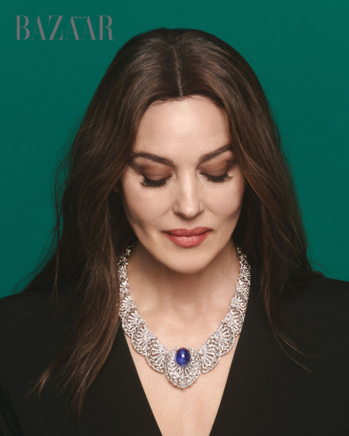 Monica Bellucci Featured in Harper