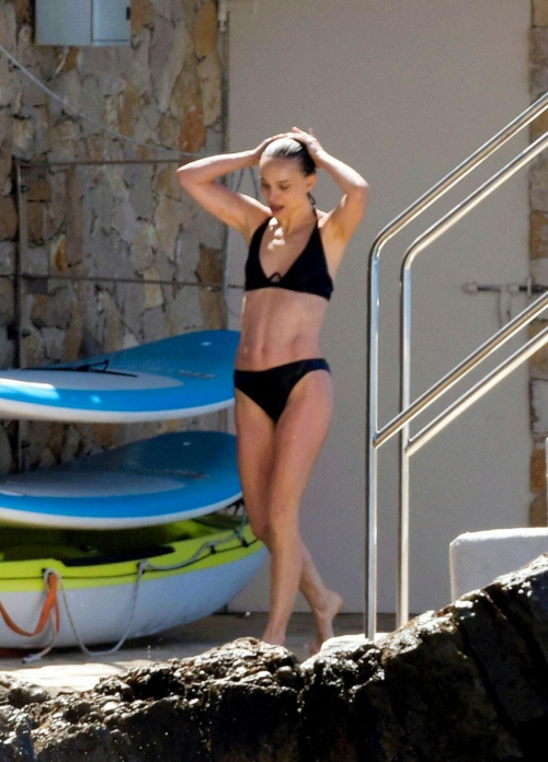 Natalie Portman in Bikini at Cannes Beach, May 2025 8