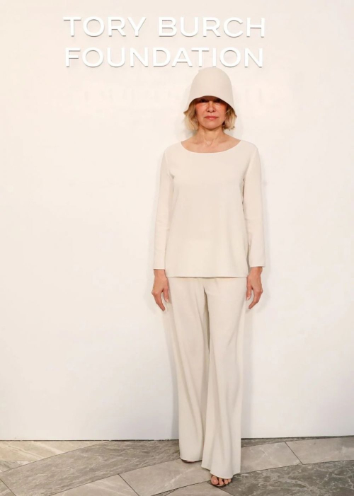 Pamela Anderson at Tory Burch Foundation Breakfast, May 2025 1