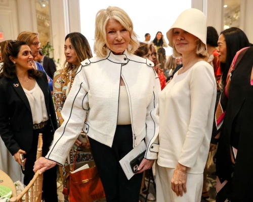 Pamela Anderson at Tory Burch Foundation Breakfast, May 2025 2