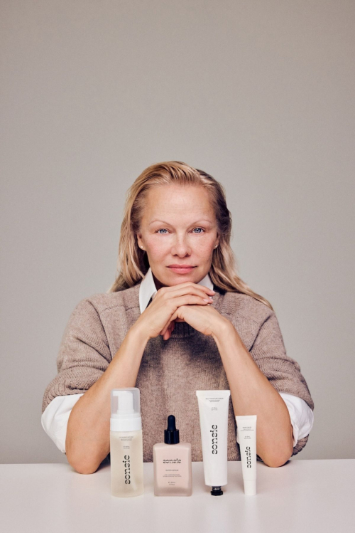 Pamela Anderson for SonsieSkin Campaign, May 2025 9