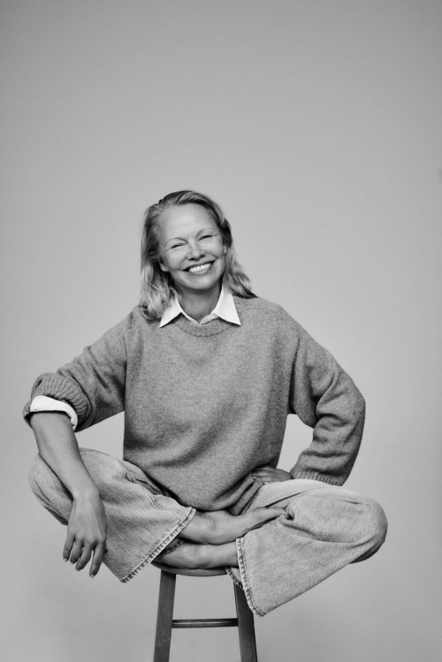 Pamela Anderson for SonsieSkin Campaign, May 2025 11