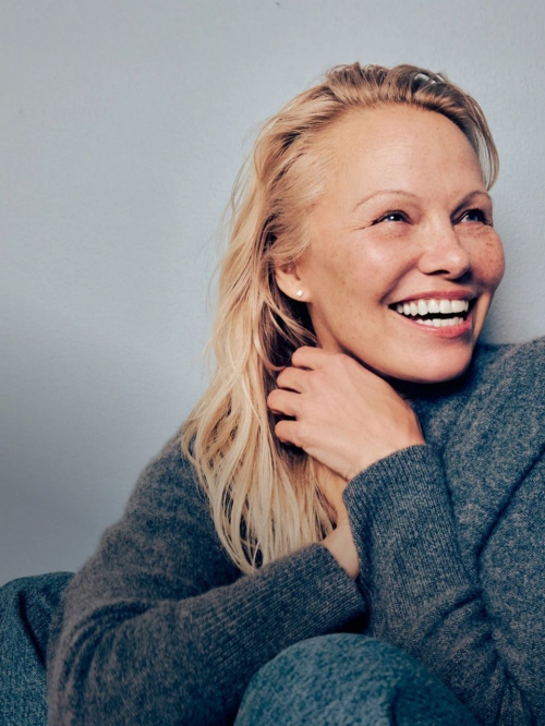 Pamela Anderson for SonsieSkin Campaign, May 2025 14