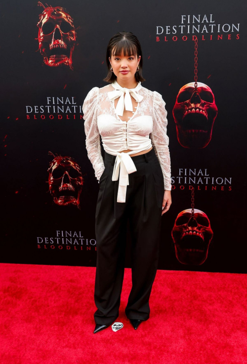 Peyton Elizabeth Lee at Final Destination Premiere, May 2025 1