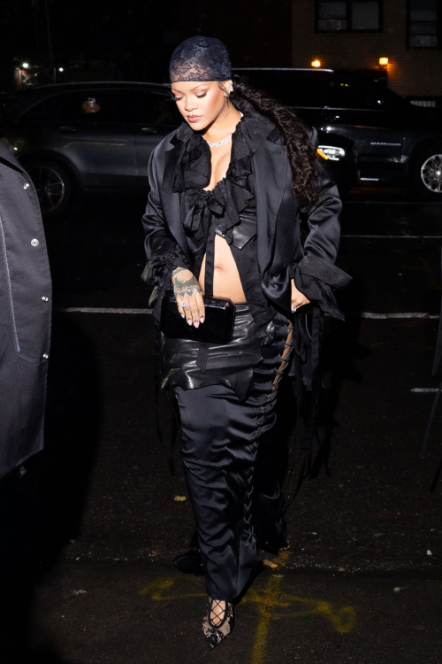 Pregnant Rihanna at Met Gala Afterparty, May 2025 5