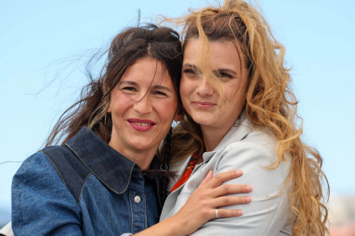 Romane Gueret and Lise Akoka at Ma Frere Photocall, May 2025 5