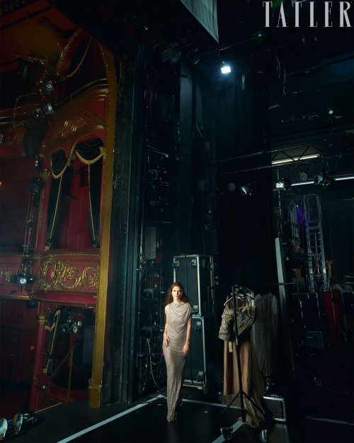 Rose Leslie for Tatler UK cover, July 2025 1