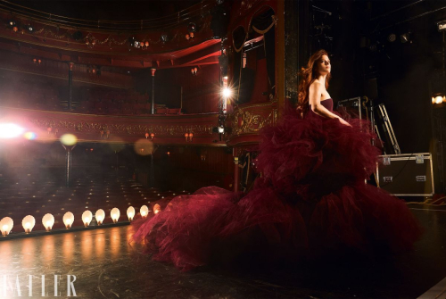 Rose Leslie for Tatler UK cover, July 2025 2