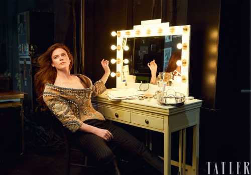 Rose Leslie for Tatler UK cover, July 2025 5