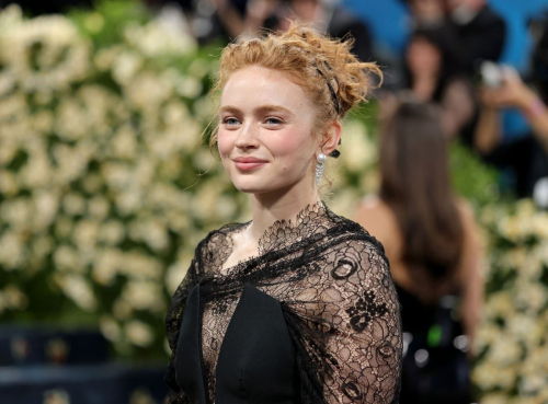 Sadie Sink at 2025 Met Gala Celebrating Superfine, May 2025 4