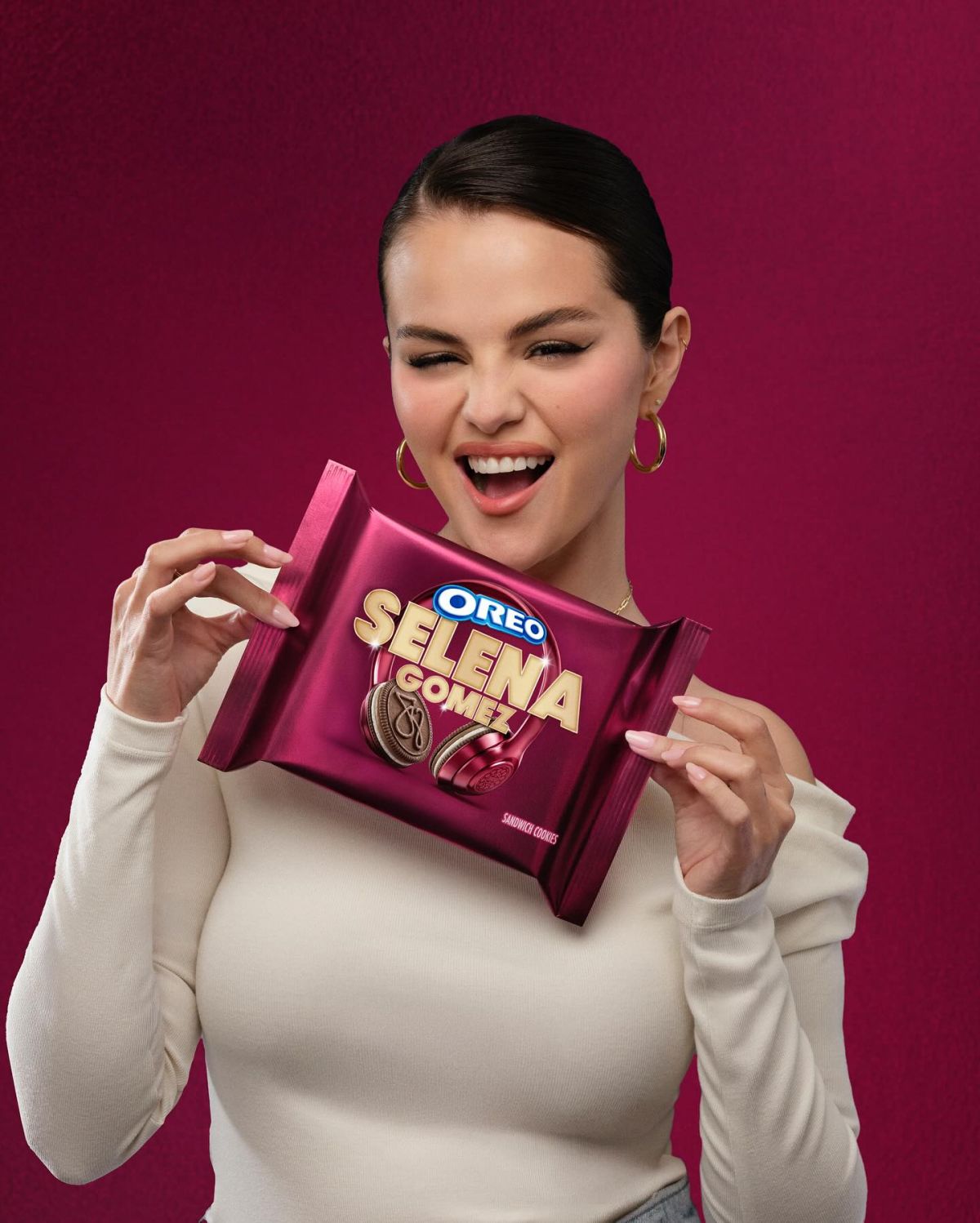Selena Gomez for Oreo Campaign, May 2025