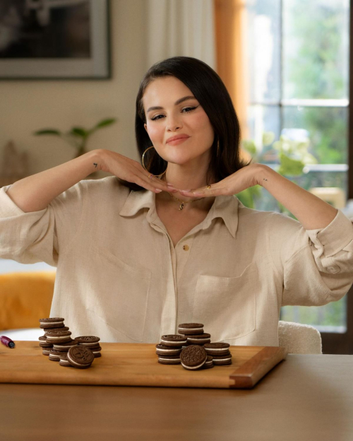 Selena Gomez for Oreo Campaign, May 2025 4