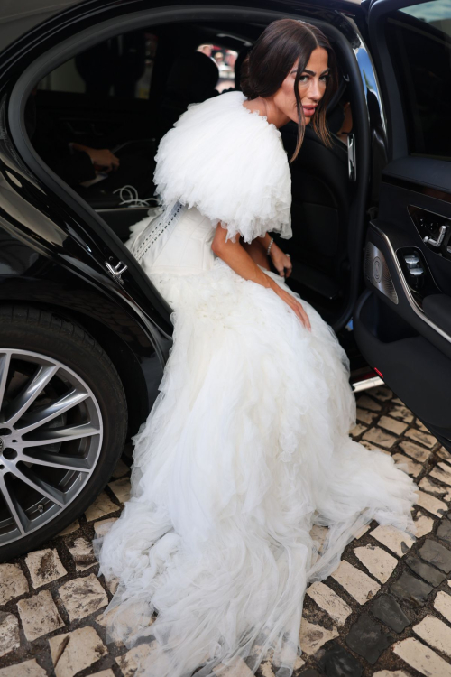 Skye Hankey Arrives at Hotel Martinez, May 2025 1