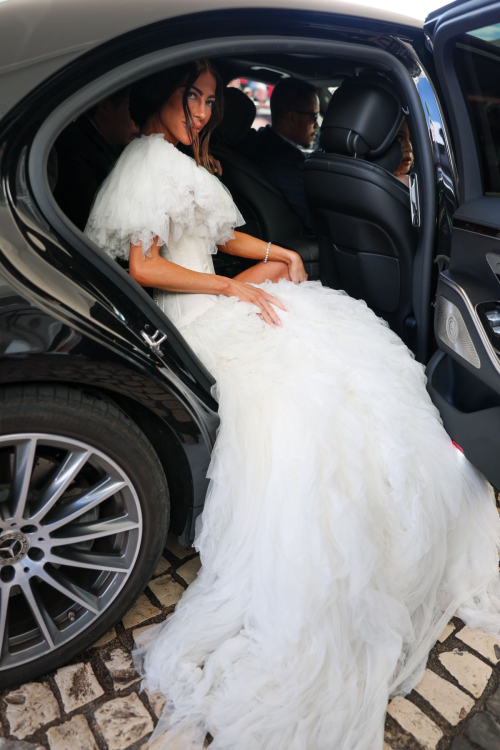 Skye Hankey Arrives at Hotel Martinez, May 2025 5