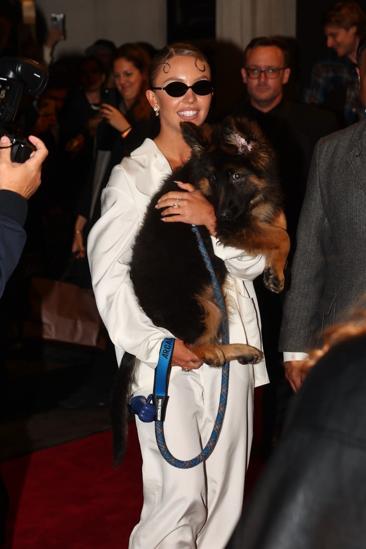 Sydney Sweeney Leaves Carlyle Hotel for Afterparty, May 2025