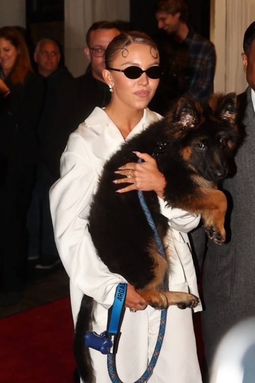 Sydney Sweeney Leaves Carlyle Hotel for Afterparty, May 2025 4