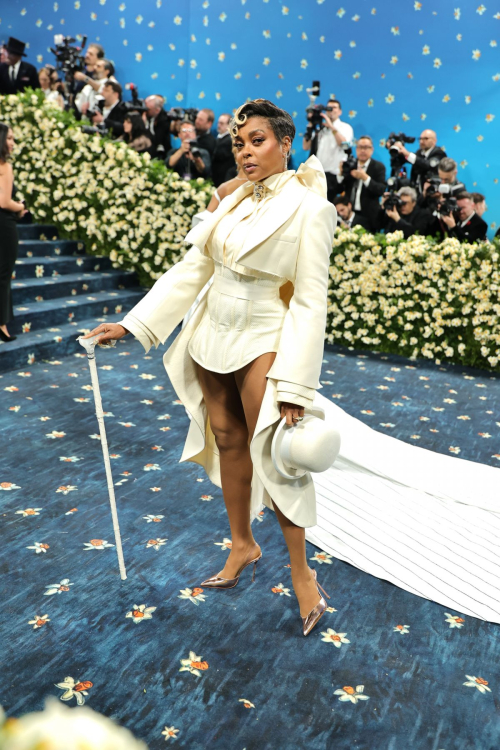 Taraji P. Henson at 2025 Met Gala Celebrating Superfine, May 2025 5