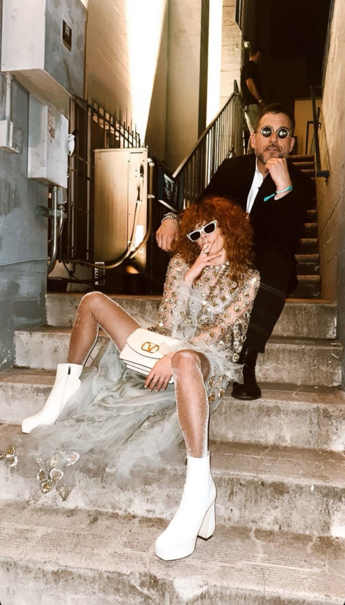 Taylor Schilling and Natasha Lyonne at Poker Face Premiere, May 2025 1