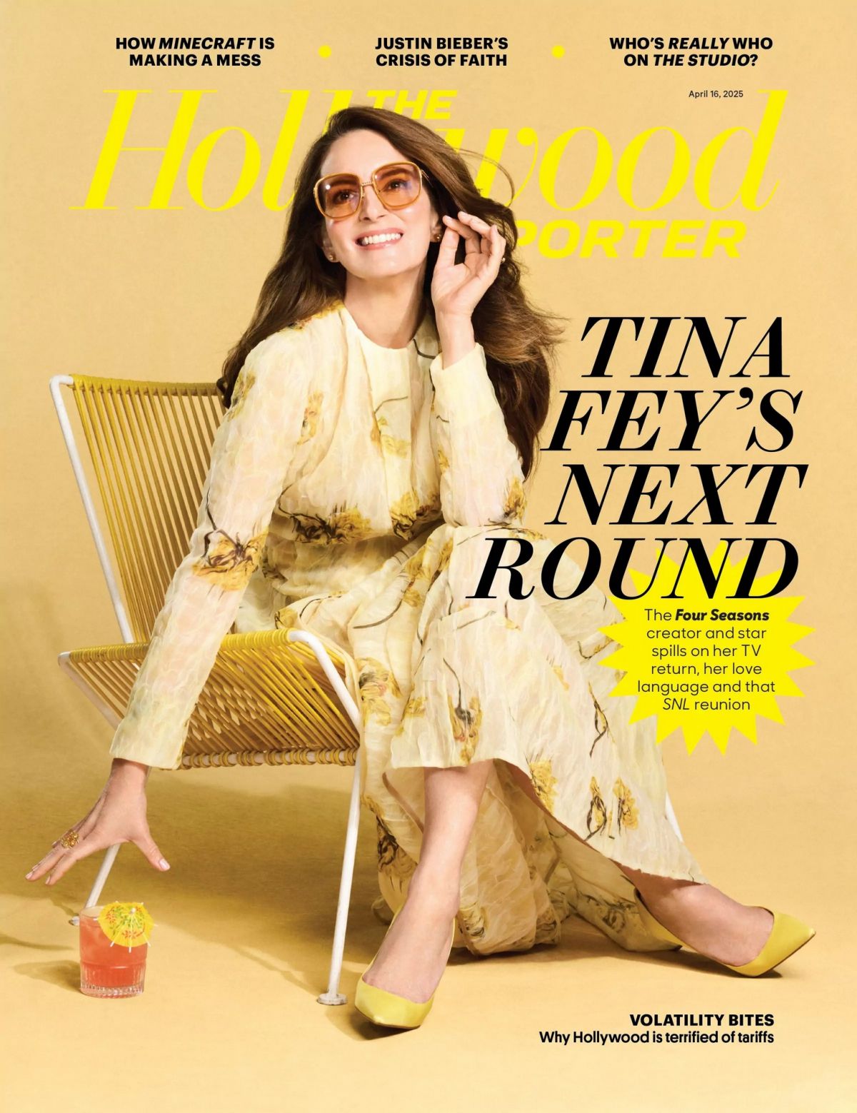 Tina Fey in The Hollywood Reporter, April 2025